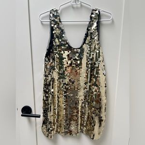 New Year Glitter Top